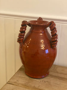 Red Glazed Pot