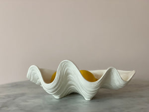 Ceramic Clam Shell Dish