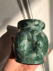 Marble Dimpled Pot