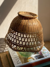 Load image into Gallery viewer, Waved Rattan Light Shades
