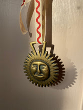 Load image into Gallery viewer, Brass Sun Plaque
