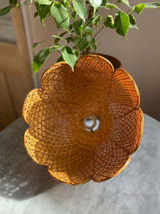 Rattan Scallop Shade