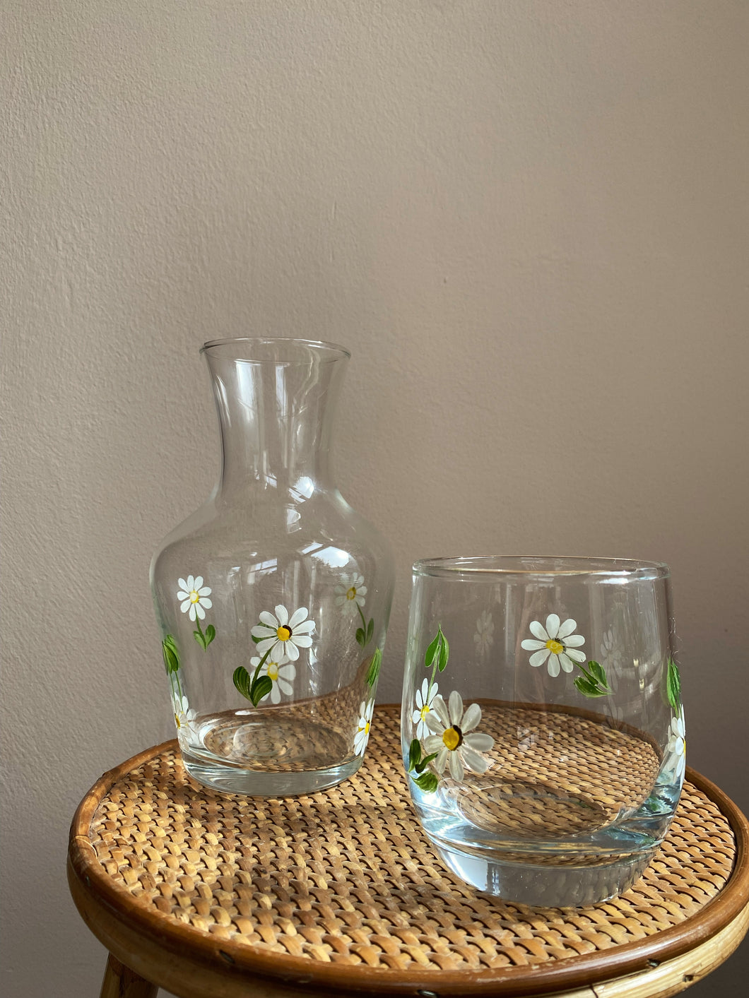 Daisy Carafe & Tumbler