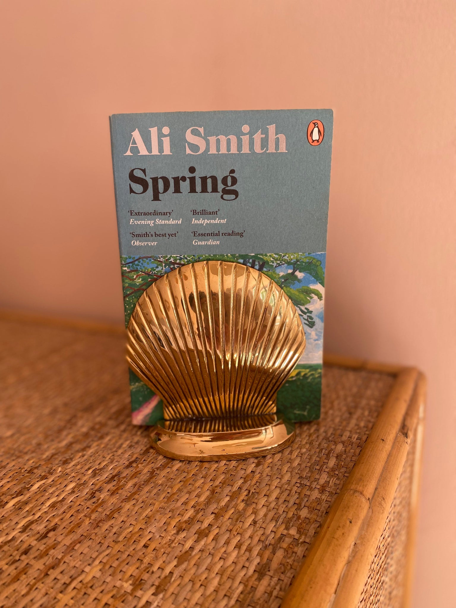 Brass Shell Bookends – One Off Piece
