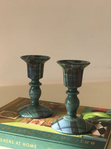 Tartan Candlesticks