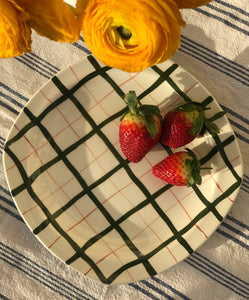 Tartan Serving Plate