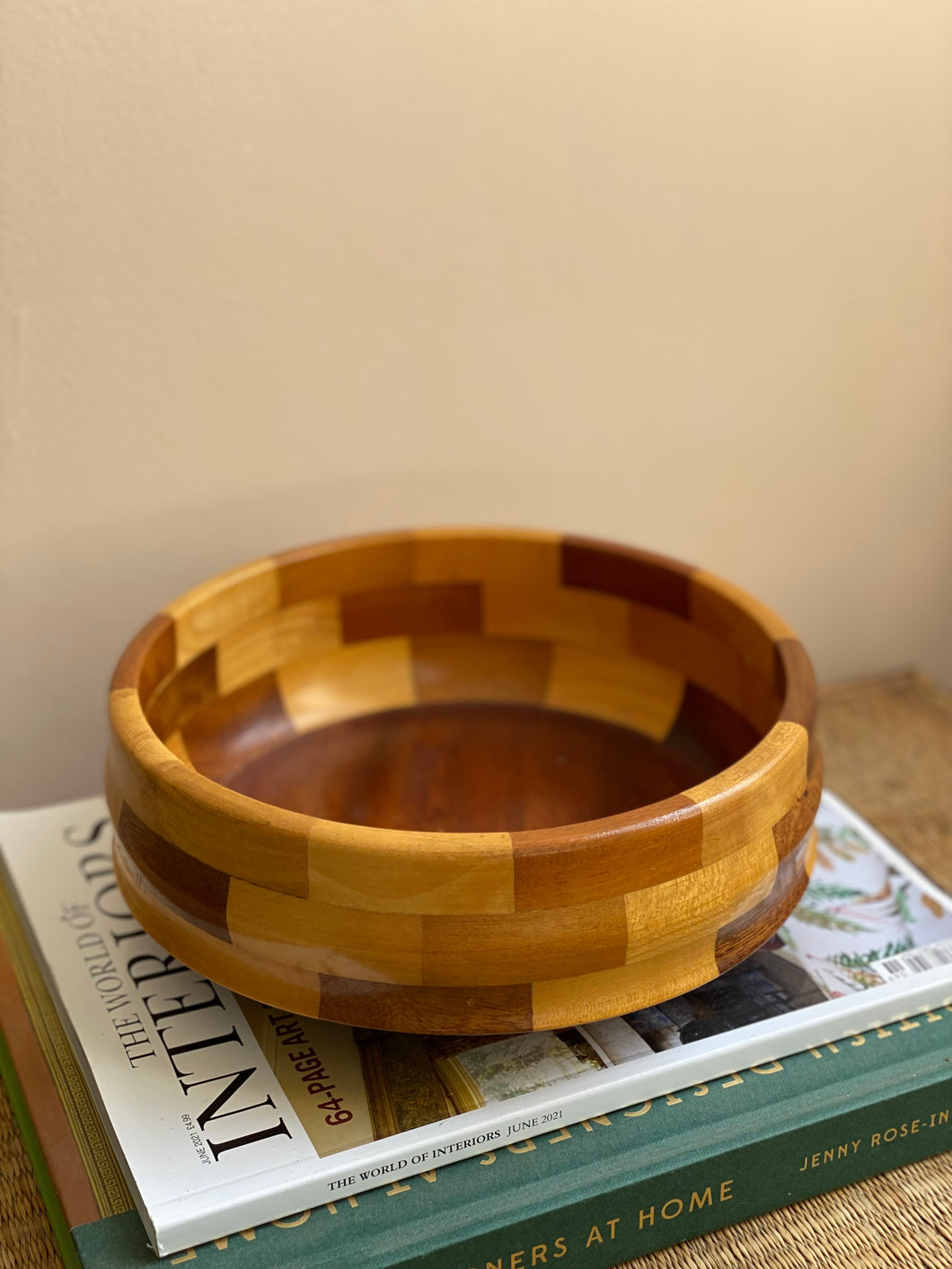 Wavy Chequered bowl