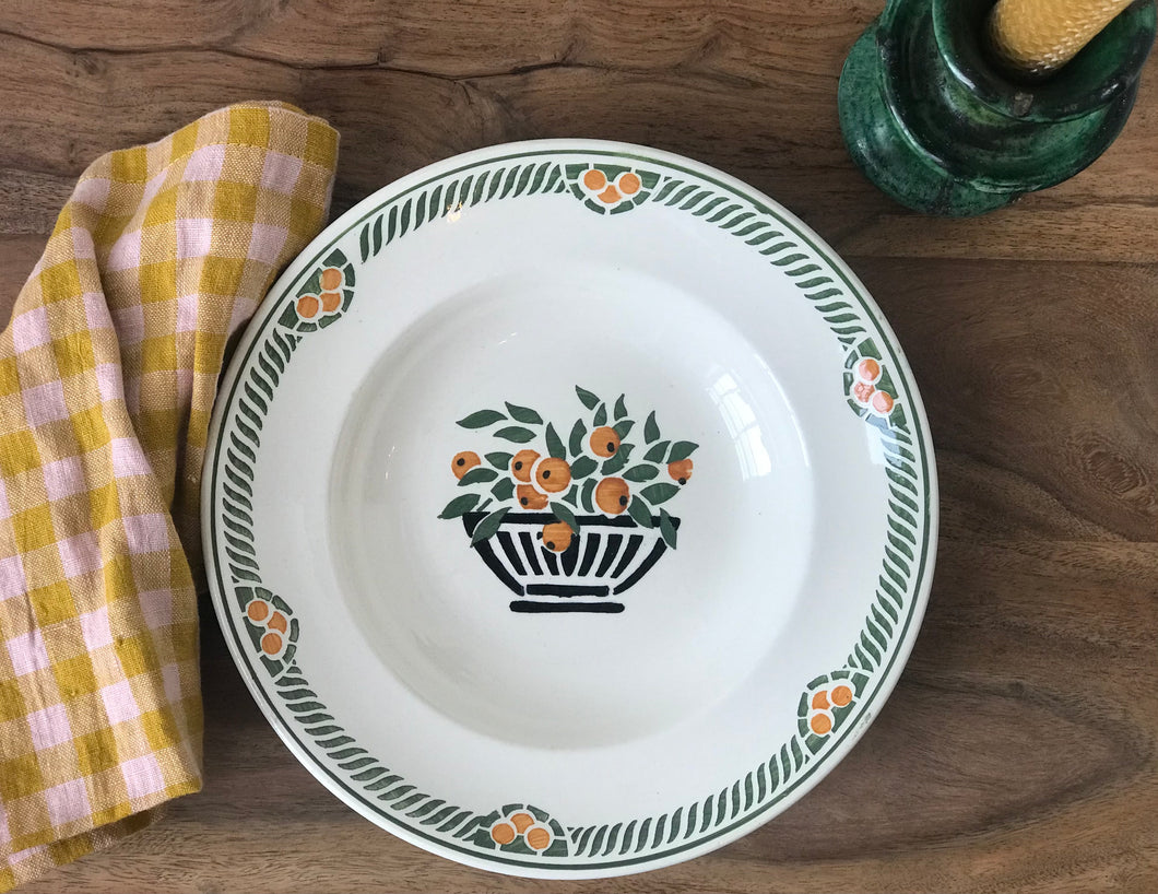 Vintage French Clementine Bowls