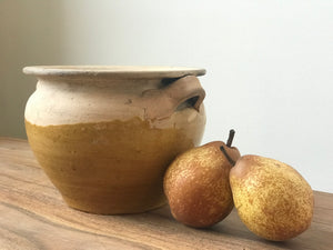 French Antique Confit Pot