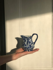 Blue and White Victorian Jug