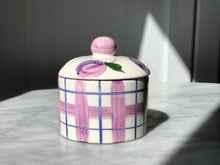 Load image into Gallery viewer, Lilac Gingham Pot
