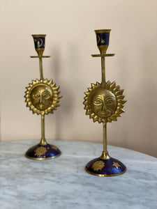 Sun Candlesticks