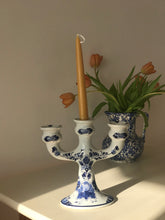 Load image into Gallery viewer, Delft Treble Candlestick

