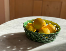 Load image into Gallery viewer, Green Basket Bowl
