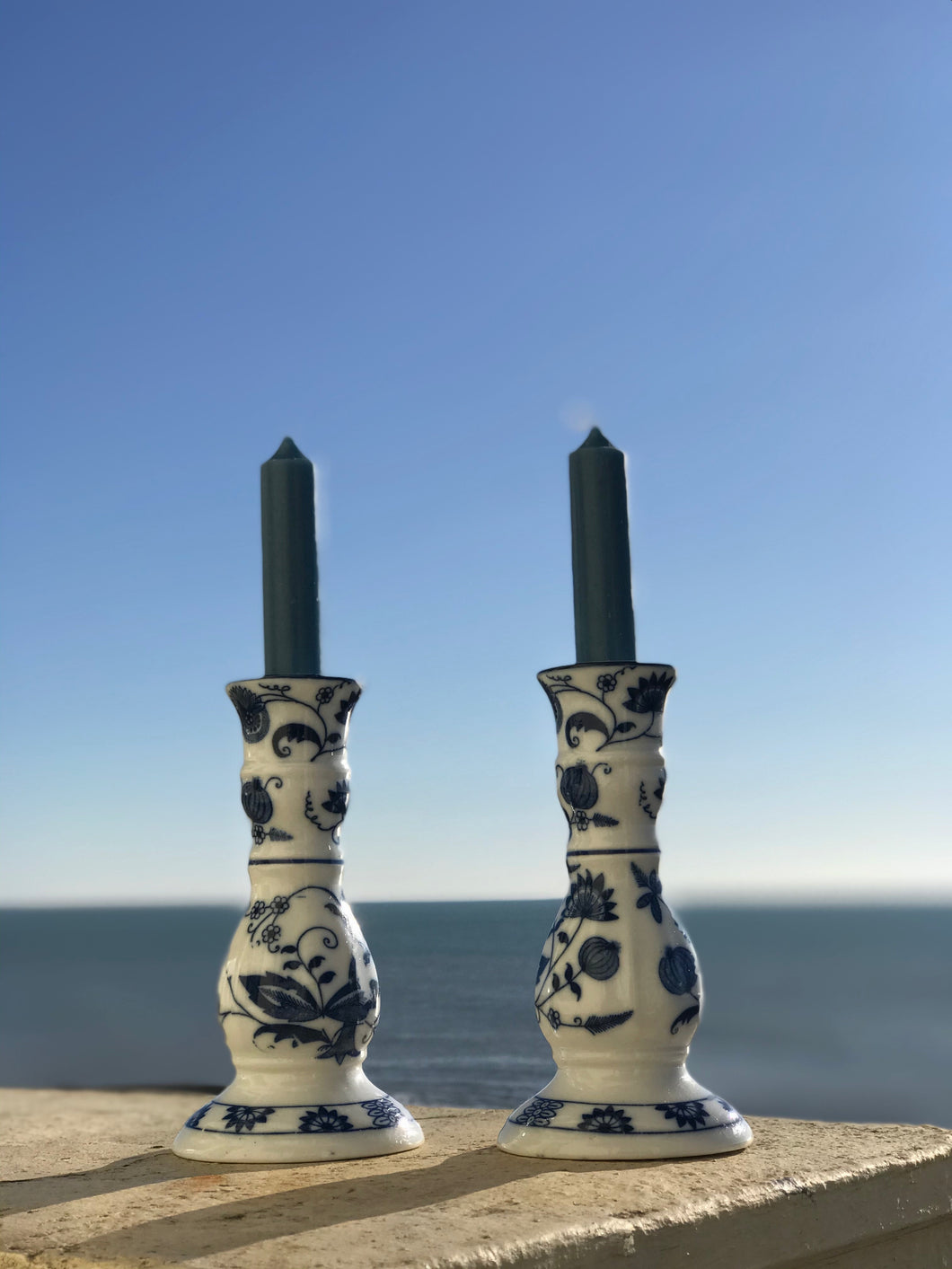 Handpainted Candlesticks