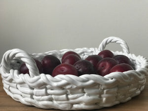 Italian Ceramic Basket