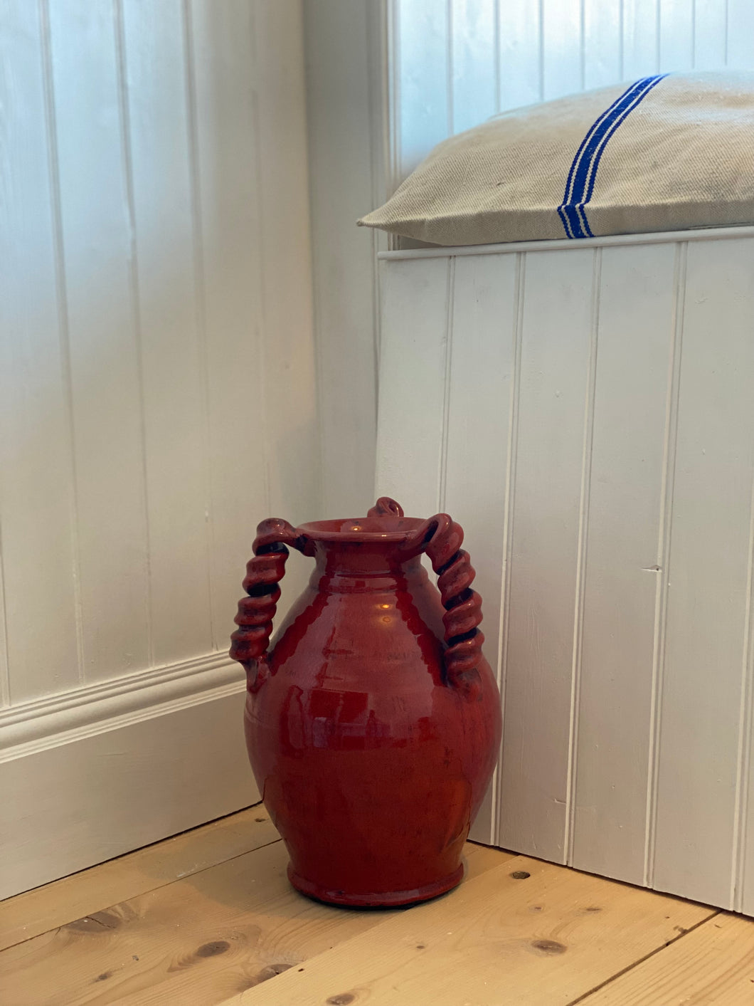 Red Glazed Pot