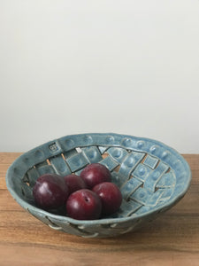 Woven Pottery Bowl