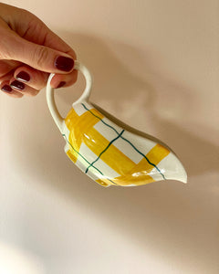 Gingham Jug