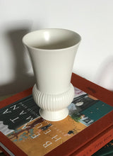 Load image into Gallery viewer, Fluted Cream Vase
