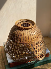Load image into Gallery viewer, Waved Rattan Light Shades
