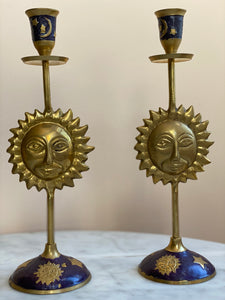 Sun Candlesticks