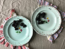 Load image into Gallery viewer, Pair of Pink &amp; Green Plates
