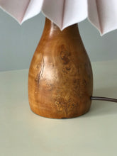 Load image into Gallery viewer, Turned Wood Lamp
