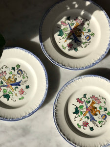 Trio of French Plates