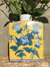 Load image into Gallery viewer, Ochre Floral Ginger Jar
